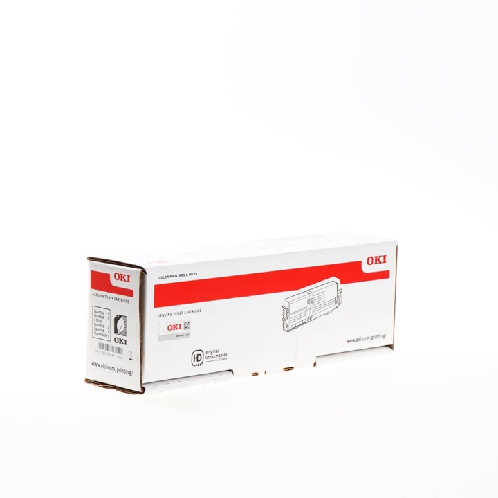 OKI Toner 46490608 Svart Hög Kapacitet