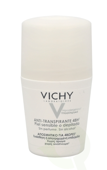 Vichy Deo Antiperspirant 48H Roll On White Cap 50 ml