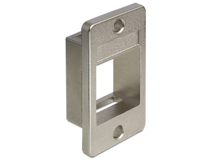 Goobay Keystone-fäste för installation av enhet och hölje lämplig för Keystone-port med 19,2 x 14,9 mm
