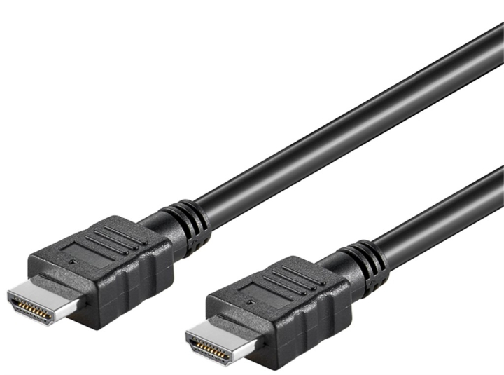 Goobay Höghastighets HDMI™-kabel med Ethernet HDMI™-kontakt (typ A) > HDMI™-kontakt (typ A), 7.5 m