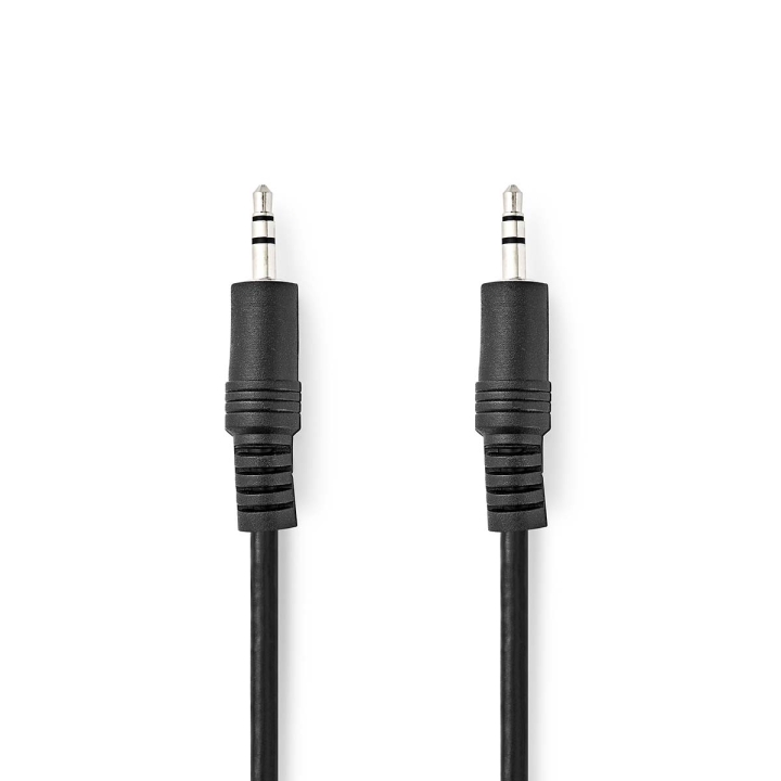 Nedis Stereoljudkabel | 3.5 mm Hane | 3.5 mm Hane | Nickelplaterad | 1.00 m | Rund