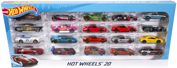 Hot Wheels minibil, 20 st