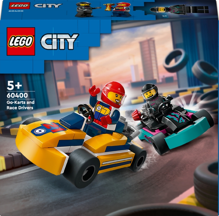 LEGO City Great Vehicles 60400 - Gokarter och racerförare