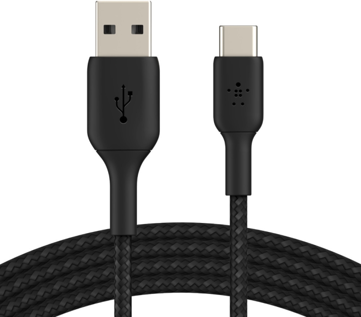 Belkin BOOST CHARGE™ USB-A - USB-C-kabel flätad, 3 m
