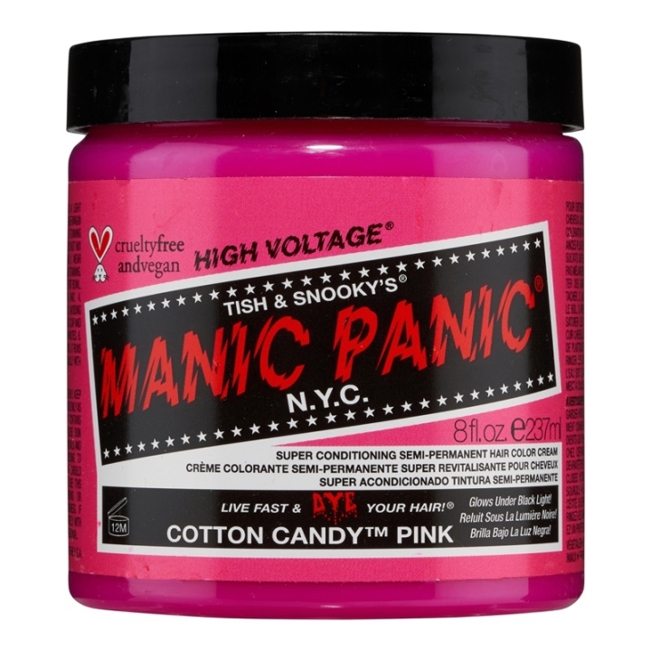 Manic Panic Cotton Candy Pink Classic Creme 237ml