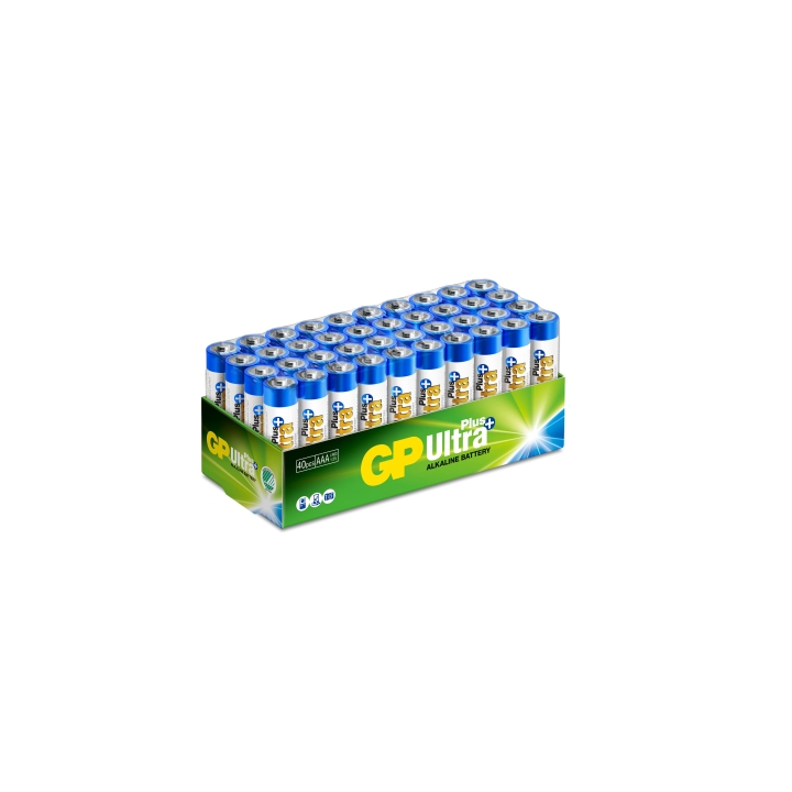 GP Ultra Plus Alkaline AAA 40 Pack (S)