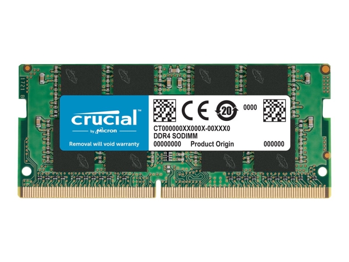 Crucial DDR4 16GB 3200MHz CL22 Non-ECC SO-DIMM 260-PIN
