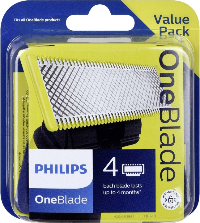 OneBlade QP240/50 ersättningsblad, 4 st