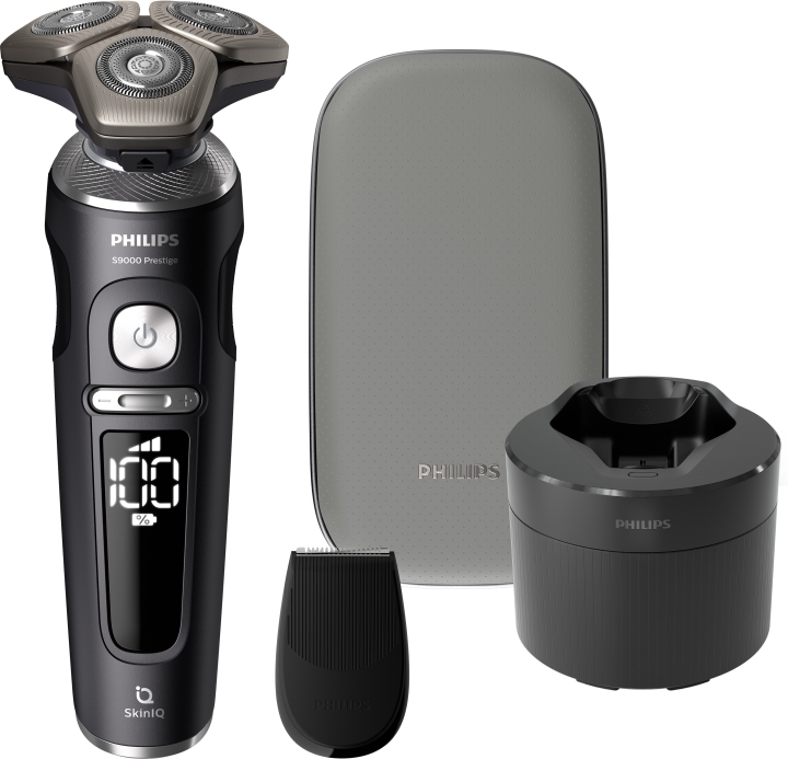 Rakapparat S9000 Prestige SP9840/32 rakapparat med rengöringsstation