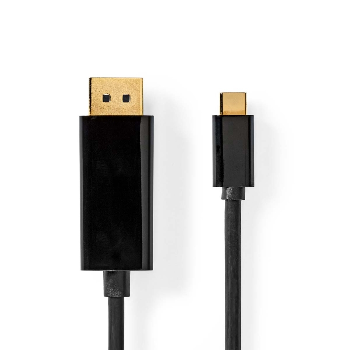 Nedis USB-C™ Adapter | USB 3.2 Gen 1 | USB-C™ Hane | DisplayPort Hane | 4K@60Hz | 2.00 m | Rund | Guldplaterad | PVC
