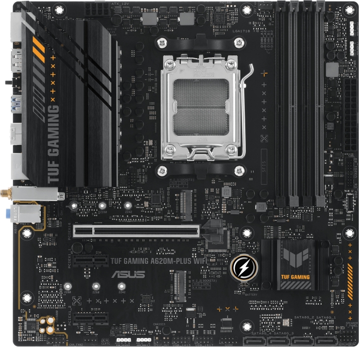 TUF GAMING A620M-PLUS WIFI mATX-moderkort