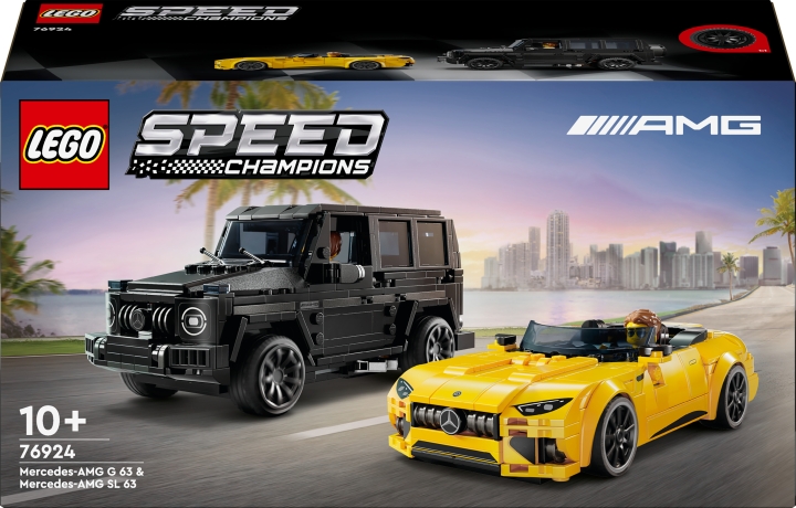 LEGO Speed Champions 76924 - Mercedes-AMG G 63 och Mercedes-AMG SL 63