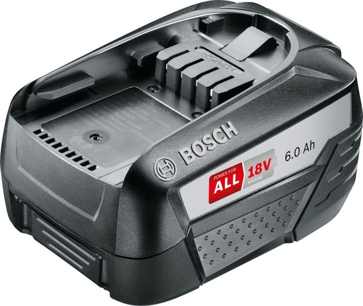 Bosch 18 V litiumjonbatteri, 6,0 Ah