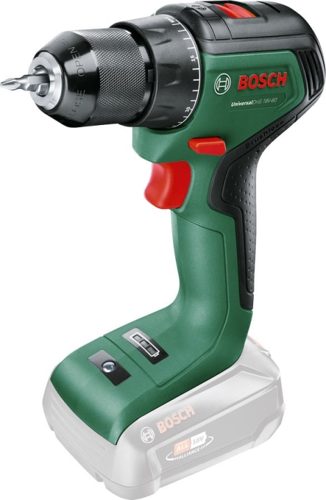 UniversalDrill 18V-60 Solo sladdlös borrmaskin, utan batteri