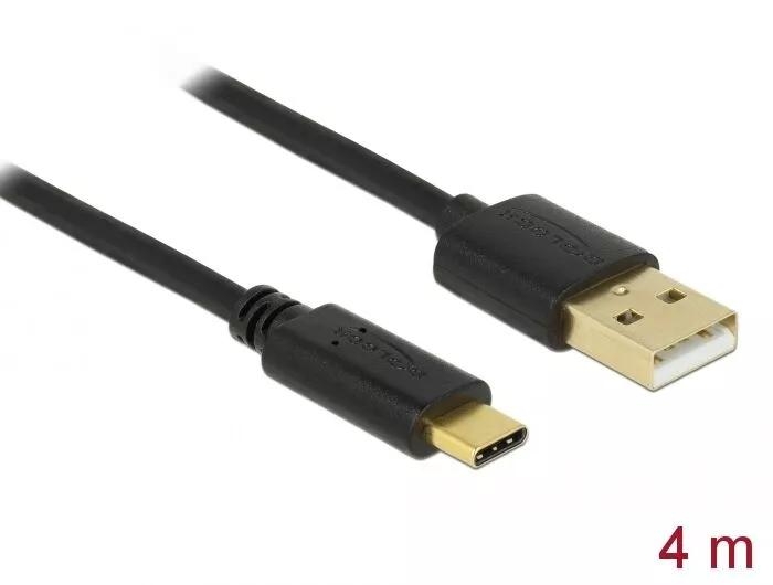 DeLOCK USB 2.0 cable Type-A to Type-C 4 m