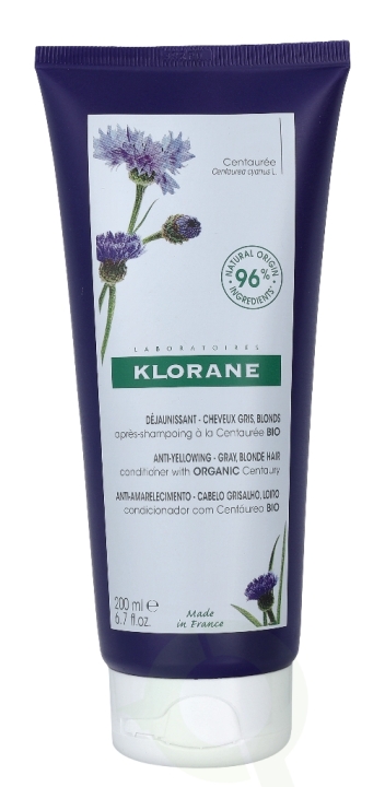 Klorane Centauree Anti-Yellowing Conditioner 200 ml