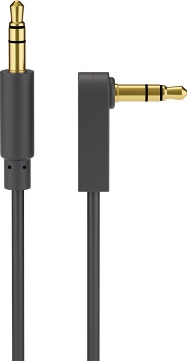 Goobay 3,5 mm hane - 90° 3,5 mm hane ljudkabel, 1,5 m