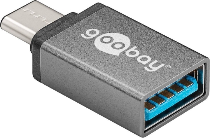 Goobay USB-C till A 3.0 adapter, stjärngrå