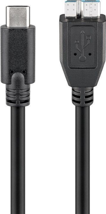 Goobay USB-C till micro-B-kabel, 1 m
