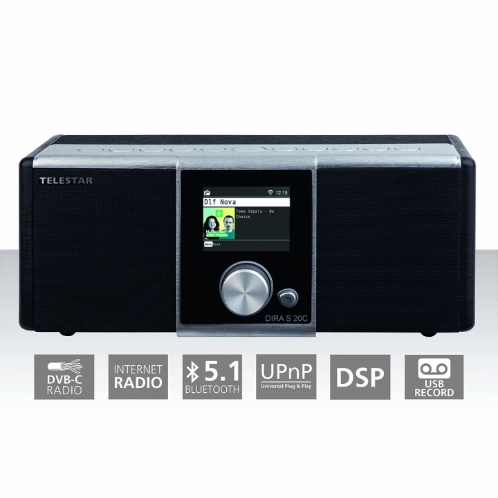 TELESTAR DIRA S 20 C Kabel (DVB-C) och Internet Stereo Radio