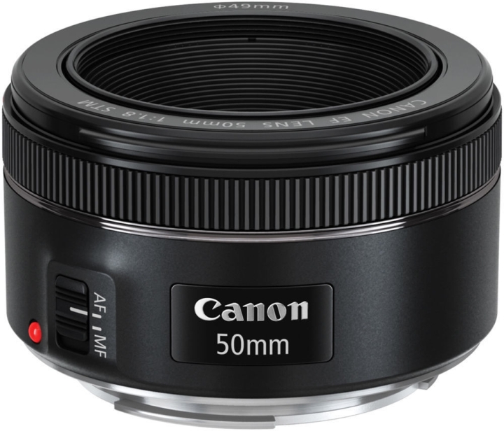 Canon EF 50 mm f/1,8 STM normalobjektiv