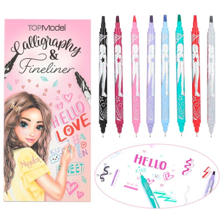 TOPModel Kalligrafi & Finliner-set (411392)