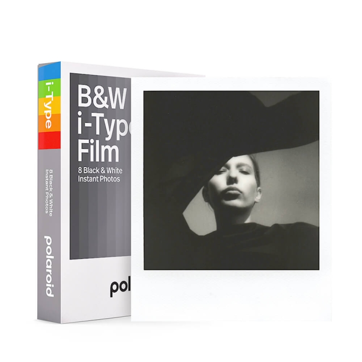 Polaroid Svartvit Film för i-Type Vit Ram