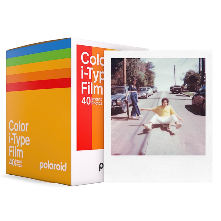 Polaroid Färgfilm i-Type Vit Ram 5pack