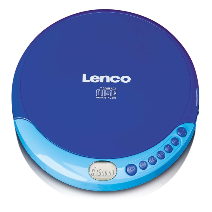 Lenco Bärbar CD-spelare med laddningsfunktion