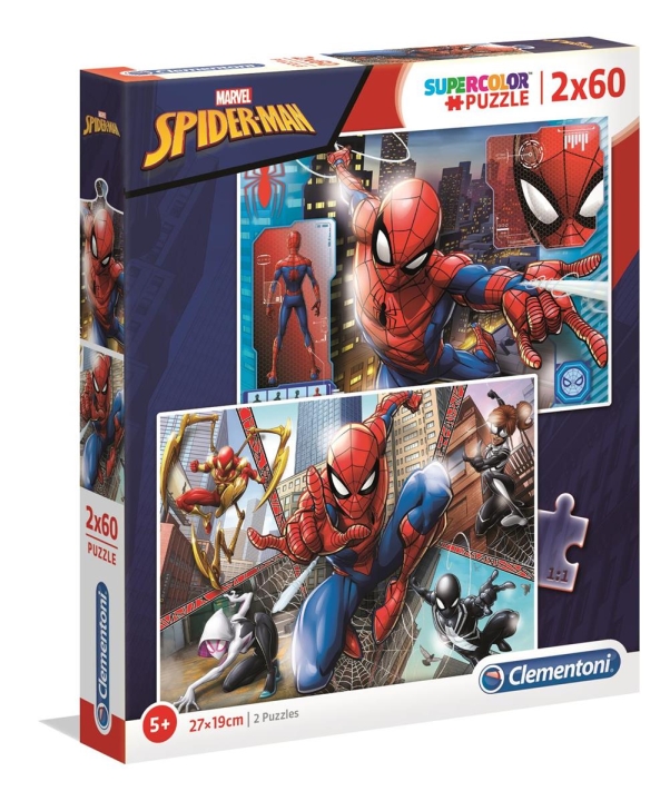 Clementoni 2x60 Palapelit Lapset Spider-Man
