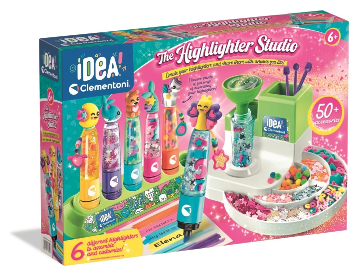 CLEMENTONI- IDEA JEU CRÉATIF POUR RÉALISER COLORÉS, LABORATOIRE POUR FILLE, STYLOS PERSONNALISABLES POUR ENFANTS 6 ANS - FABRIQU CLEMENTONI- IDEA JEU CRÉATIF POUR RÉALISER COLORÉS, LABORATOIRE POUR FILLE, STYLOS PERSONNALISABLES POUR ENFANTS 6 ANS - FABRIQU