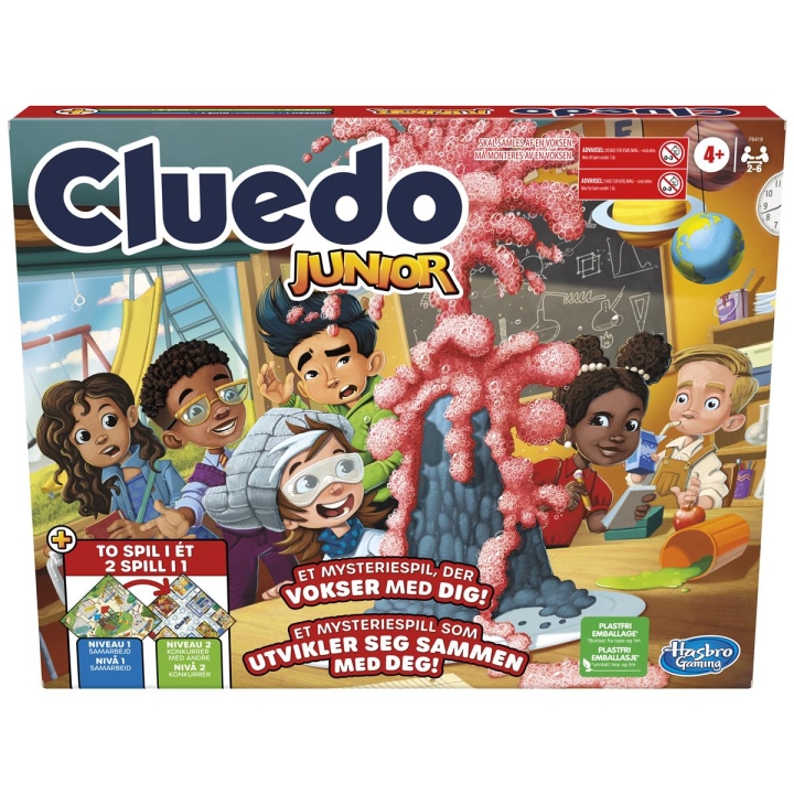 Hasbro Cluedo Junior 2 spel i 1 (DK/NO)