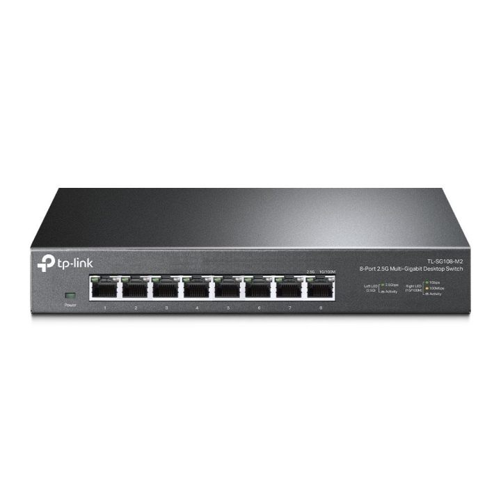 TP-Link 8-portars 2, Multi-Gigabit skrivbordsswitch