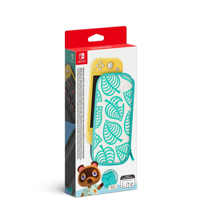 Switch Lite bärväska med Animal Crossing: New Horizons tema