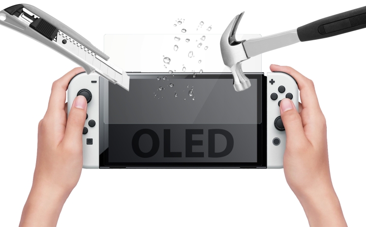 SuBsonic Switch Oled Super skärmskydd - härdat glas 9H Hd