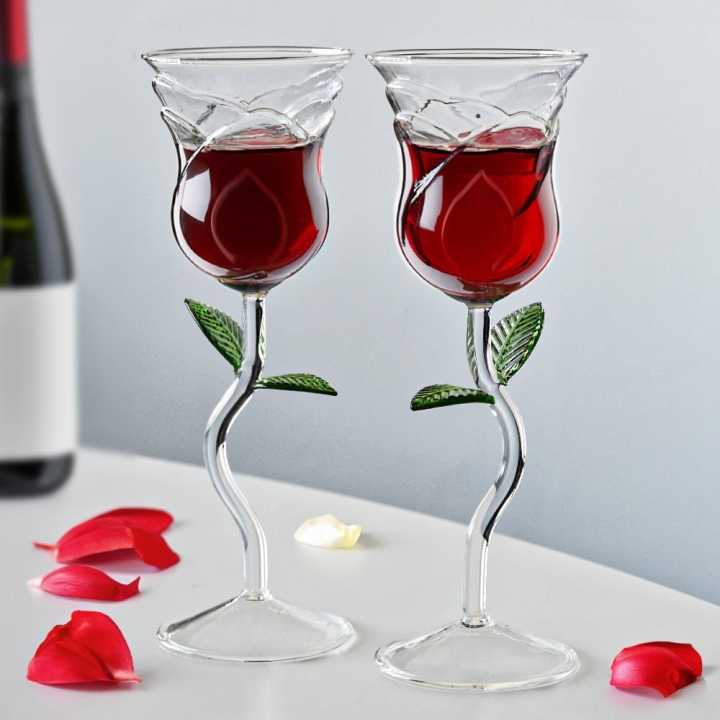 MikaMax Set med rosévinglas