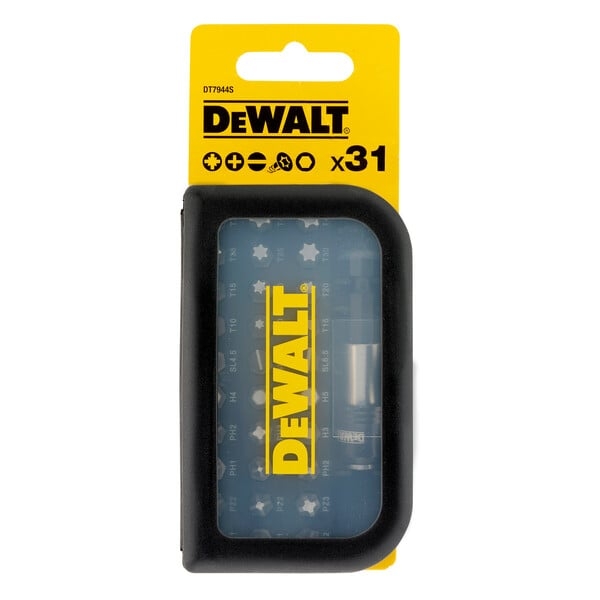 DeWALT DT7944S-QZ bitset 31 st. inklusive bithållare