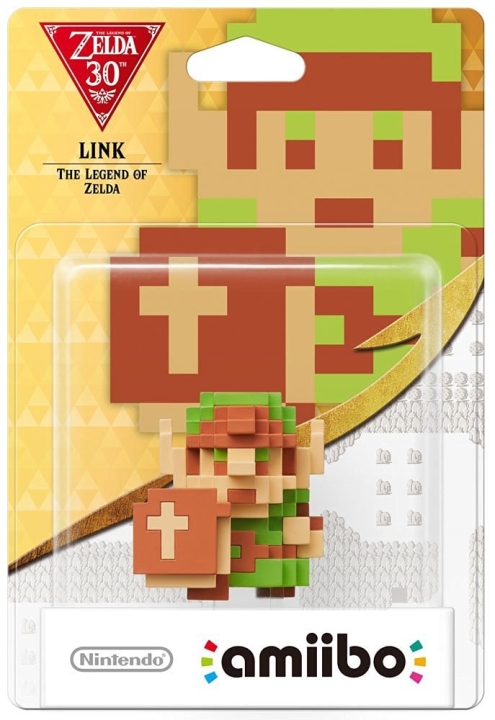 Amiibo Figurine 8-bitars Link