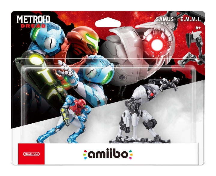 Amiibo Samus och E.M.M.I. 2-Pack Set
