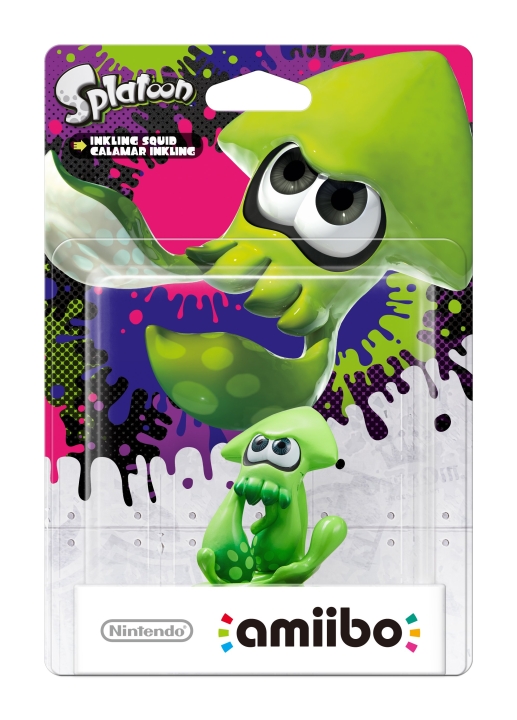 Amiibo-figur Inkling Bläckfisk