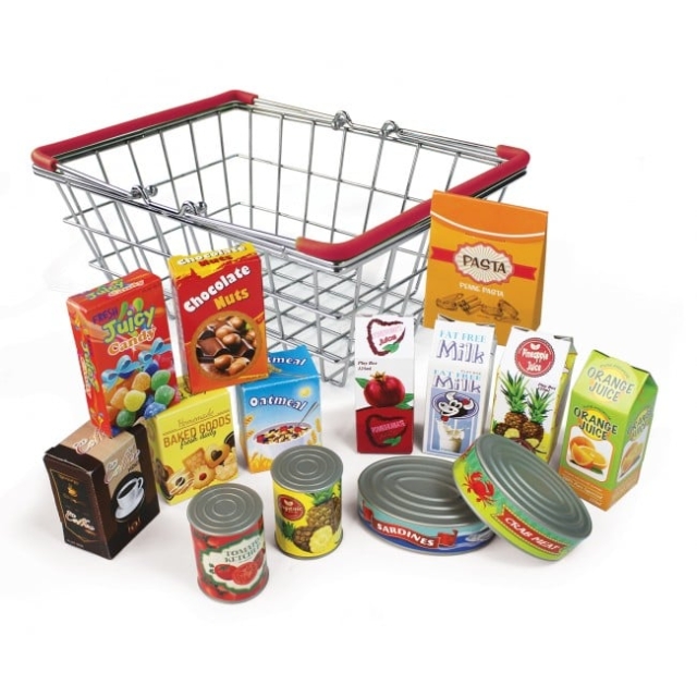 Image Toys Magni - Metallkorg med livsmedelsprodukter ( 2691 )