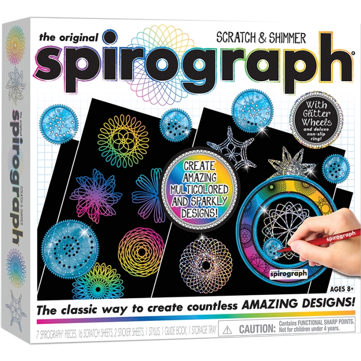 Spirograph Skrapa och skimra (33002156)