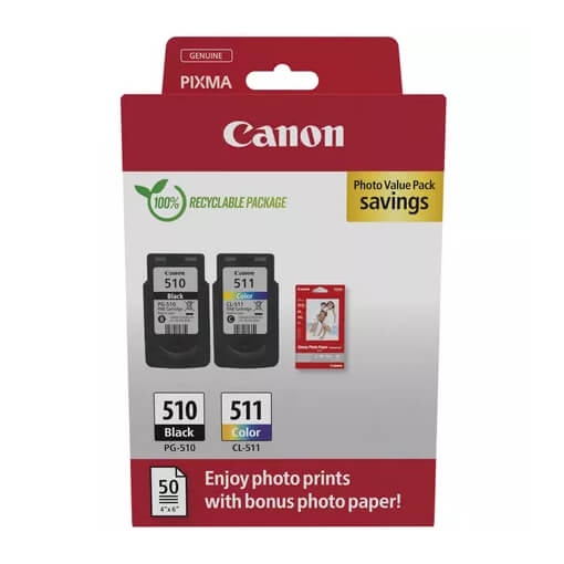 Canon Bläck 2970B017 PG-510/CL-511 Multipack