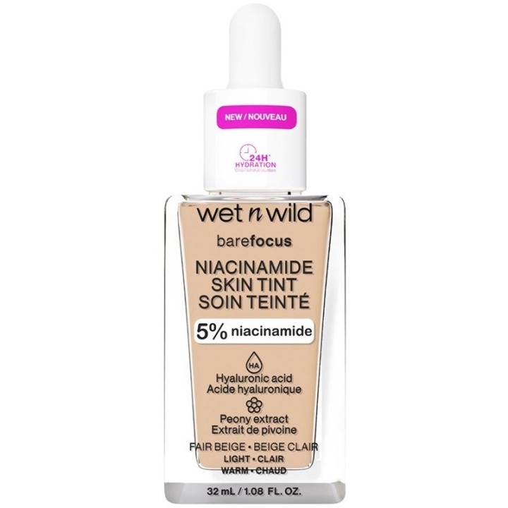 Wet n Wild Bare Focus Niacinamide Skin Tint 32ml - Fair