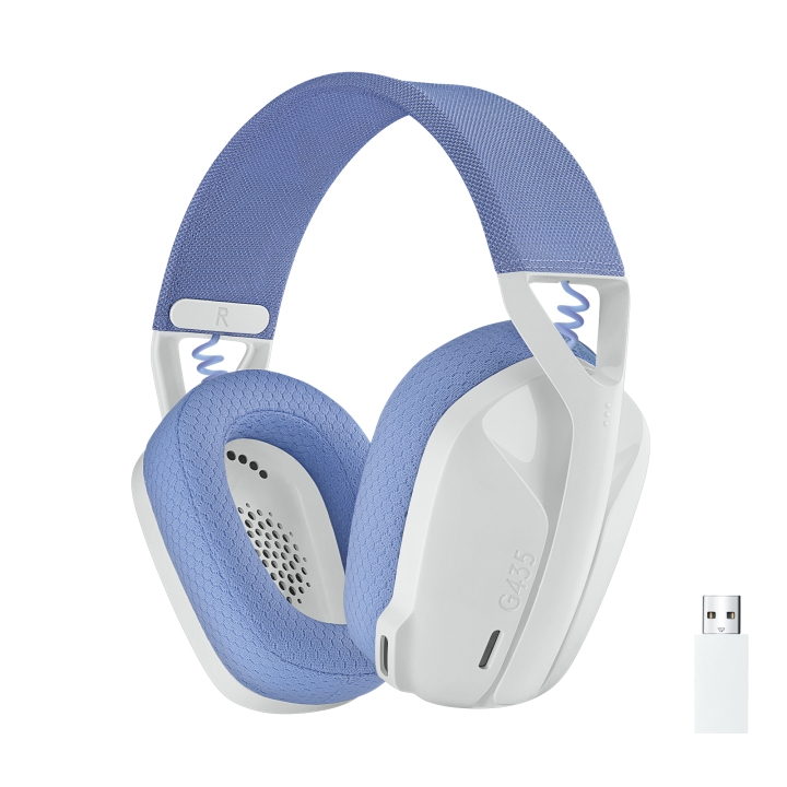 G435 Lightspeed trådlöst gaming-headset - vitt