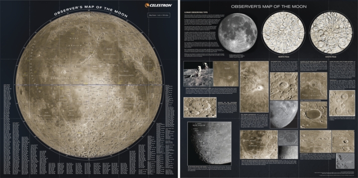 Celestron Karta över månen