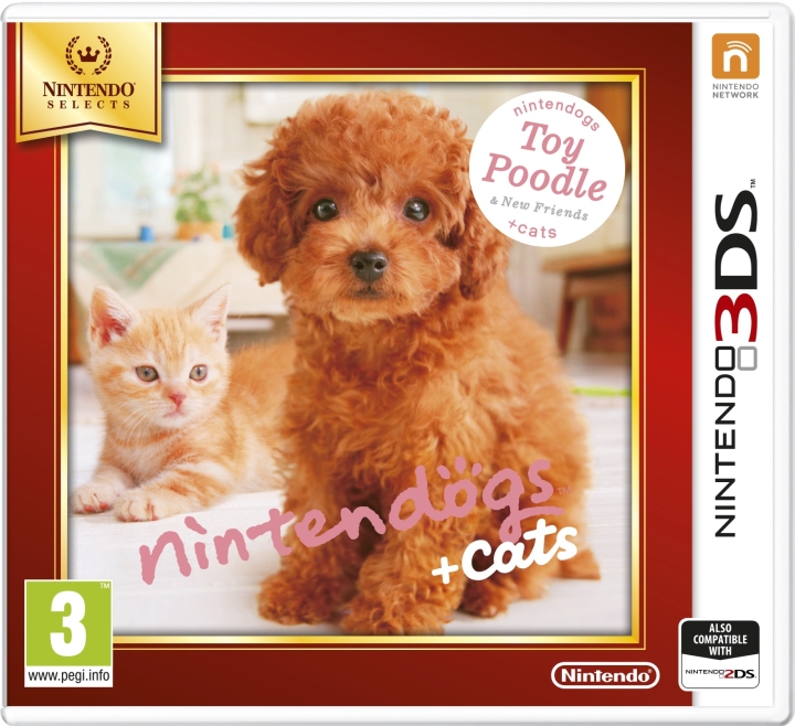 Nintendogs and Cats 3D: Toy Poodle (3DS)