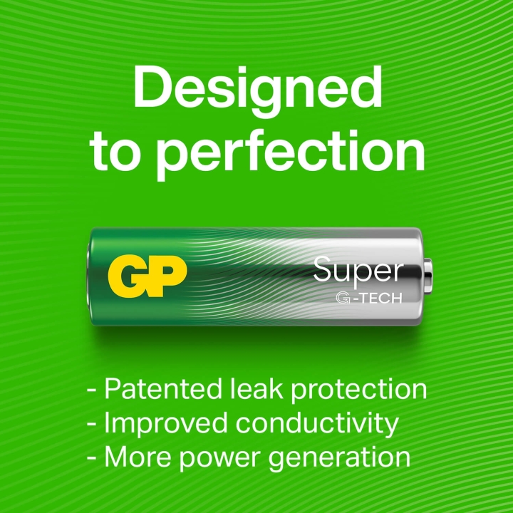 GP Batteri Super Alkaline 9V 1-Pack