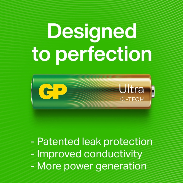 GP Batteri Ultra Alkaline 9V 1-Pack