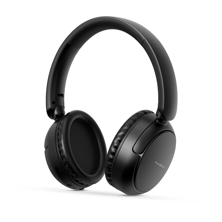Nedis Trådlösa Over-Ear hörlurar | Batteri 1 driftstid standardanvändning: 720 min | Inbygd mikrofon | Tryck på Kontroll | Stöd för röststyrning